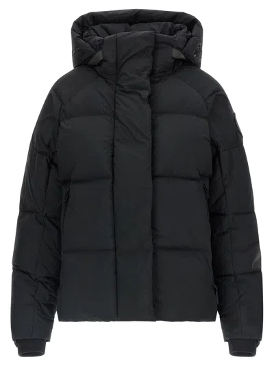 Canada Goose 'junction' Parka In Black