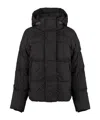 Canada Goose Down Water-resistant Junction Parka In Black