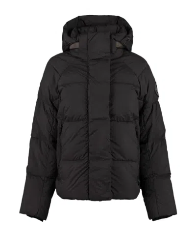 CANADA GOOSE CANADA GOOSE LOGO PATCH PADDED JACKET