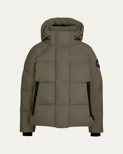 Canada Goose Junction Parka Black Label In Sage