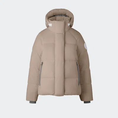 Canada Goose Junction Parka Pastels In Brown