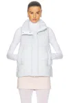 Canada Goose Junction Puffer Vest In Early Frost