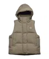 Canada Goose Junction Puffer Vest In Gray