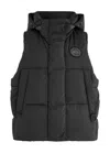 Canada Goose Weste Mit Logo-patch In Black