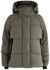 Canada Goose Junction Quilted Hooded Shell Jacket In Sage