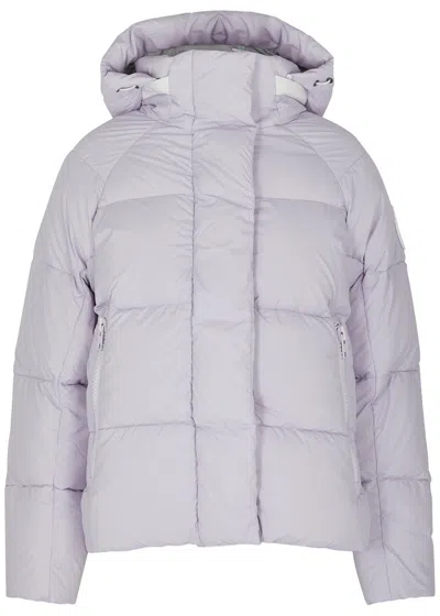 Canada Goose Junction Quilted Shell Parka In Purple