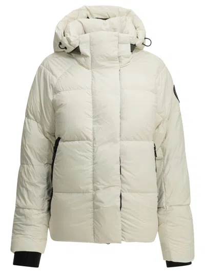 Canada Goose "junction" Short Down Jacket In Neutral