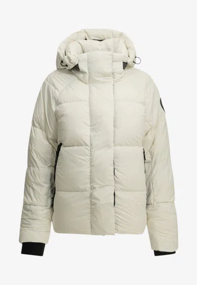 Canada Goose Junction Short Down Jacket In White