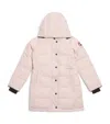 Canada Goose Juniper Parka Coat In Pink