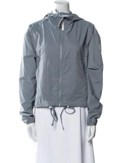 Pre-owned Canada Goose Kaslo Bomber Jacket In Blue