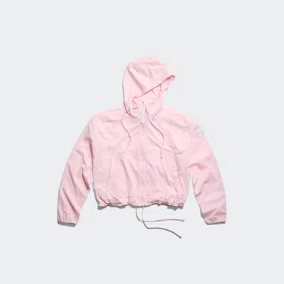 Canada Goose Kaslo Lightweight Cropped Jacket White Disc In Pink