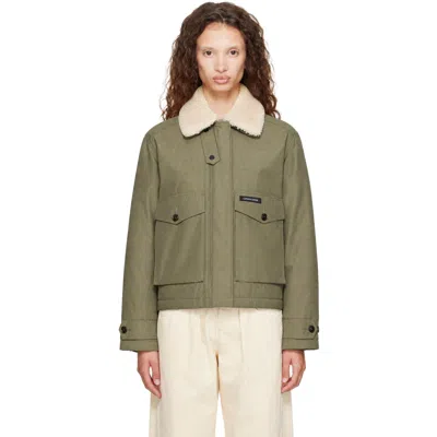 Canada Goose Khaki Scout Down Jacket In Green