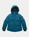 Canada Goose Kid's Snowy Owl Parka In Blue