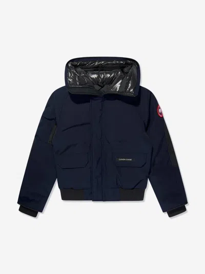 Canada Goose Kids Chilliwack Bomber In Blue