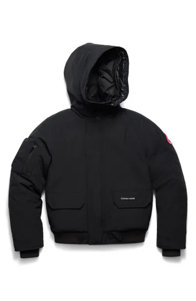 Canada Goose Kids' Chilliwack Bomber Jacket In Black - Noir