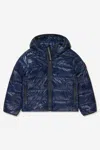 Canada Goose Crofton Puffer Jacket In Blue
