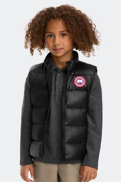 Canada Goose Kids Crofton Vest In Black