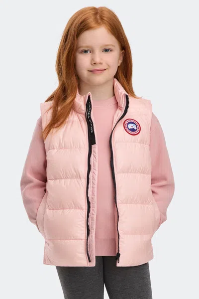 Canada Goose Kids Crofton Vest In Pink