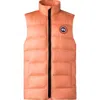 Canada Goose Kids' Crofton Water Repellent Packable Quilted 750 Fill Power Down Vest In Daylily