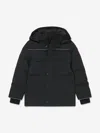 Canada Goose Kids Eakin Down Parka S 7 - 8 Yrs Black In Black