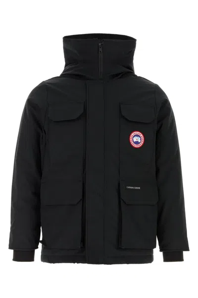 Canada Goose Kids Expedition Parka Jacket With Weather-ready Insulation In Blacknoir