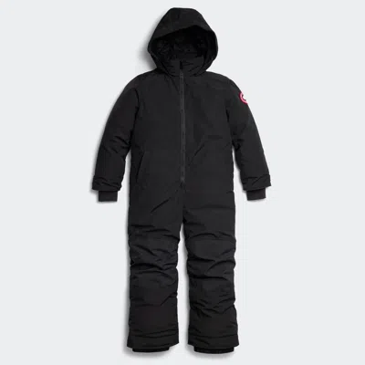 Canada Goose Babies'  Kids Grizzly Snowsuit In Black
