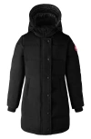 Canada Goose Kids' Juniper 625-fill Power Down Water Repellent Parka In Black - Noir