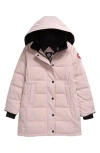 Canada Goose Kids' Juniper 625-fill Power Down Water Repellent Parka In Lucent Rose