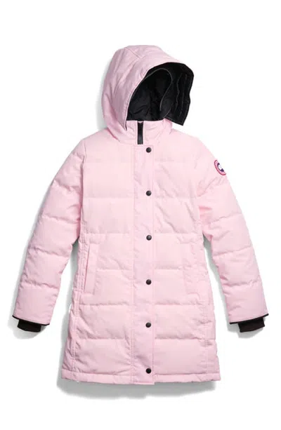 Canada Goose Kids' Juniper 625-fill Power Down Water Repellent Parka In Bloom Pink - Floraison Rose