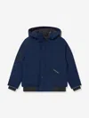 Canada Goose Kids Rundle Down Bomber Jacket M (10 - 12 Yrs) Blue In Blue