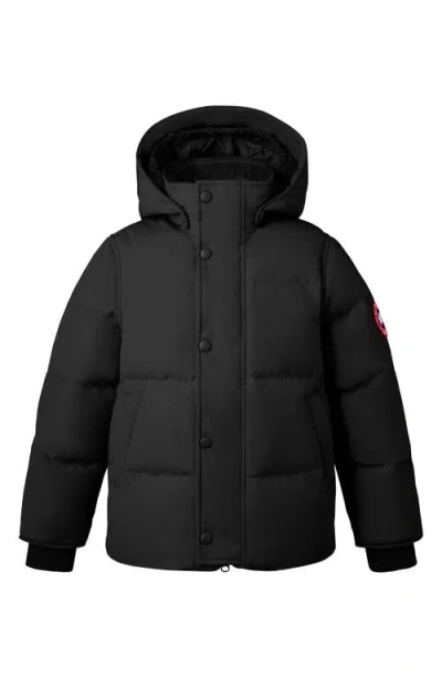 Canada Goose Kids' Snowy Owl Down Parka In Black