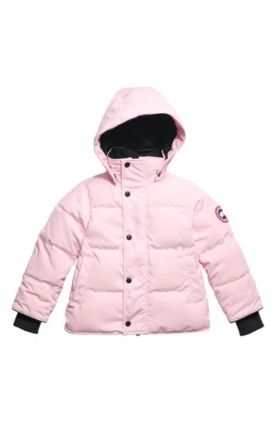 Canada Goose Kids' Snowy Owl Down Parka In Bloom Pink