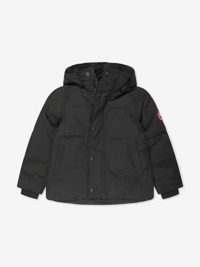 Canada Goose Kids Snowy Owl Parka In Black