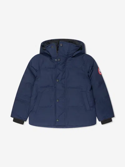 Canada Goose Kids Snowy Owl Parka In Blue