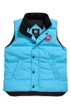Canada Goose Kids' Vanier Down Vest In Aquarius