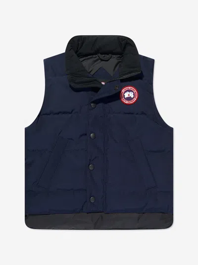 Canada Goose Kids Vanier Vest In Blue