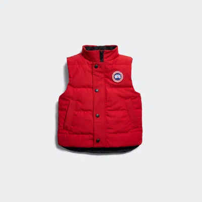 Canada Goose Kids Vanier Vest In Red