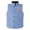 Canada Goose Freestyle Quilted Shell Down Vest In Blue