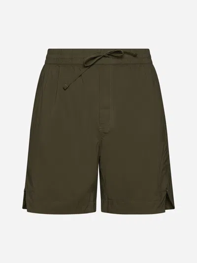 Canada Goose Killarney Nylon Shorts In Military Green