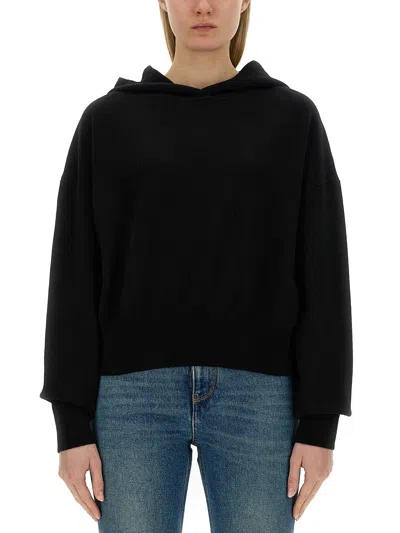 Canada Goose Knit Sweatshirt In Nero