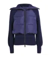Canada Goose Knitted Hybridge Astoria Jacket In Blue