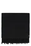 Canada Goose Women's Knitted Wool Scarf In Black