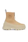 Canada Goose Kya Zip Ankle Boots In Tan