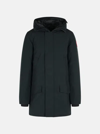Canada Goose 'lagnford' Black Nylon And Cotton Parka
