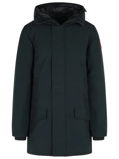 Canada Goose 'lagnford' Black Nylon And Cotton Parka