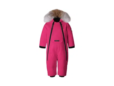 Pre-owned Canada Goose Lamb Snowsuit Jacket In Pink