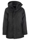 Canada Goose Langford Hooded Down Parka In Carbon