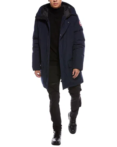 Canada Goose Langford Down Parka In Blue