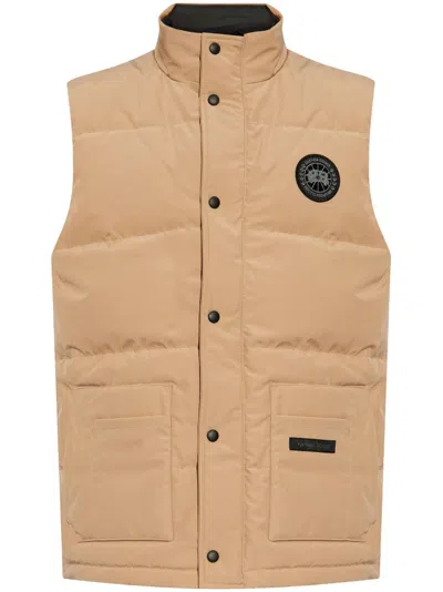 Canada Goose Langford Gilet In Brown