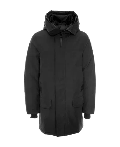 Canada Goose Langford Hooded Parka In Black